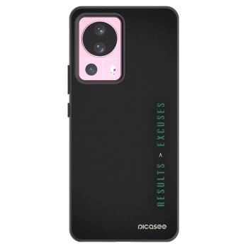 Picasee husă neagră din silicon pentru Xiaomi 13 Lite - Results x Excuses