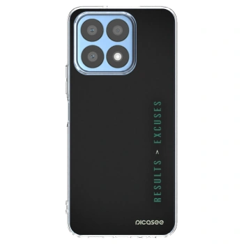 Picasee husă transparentă din silicon pentru Honor X8a - Results x Excuses