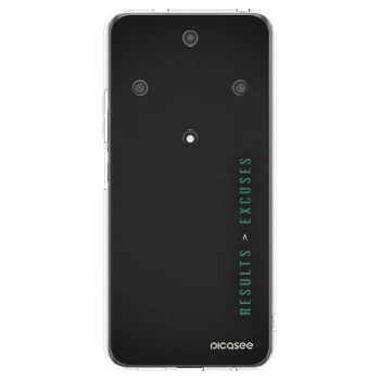 Picasee husă transparentă din silicon pentru Honor Magic5 Lite 5G - Results x Excuses