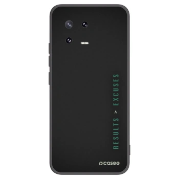 Picasee husă neagră din silicon pentru Xiaomi 13 Pro - Results x Excuses