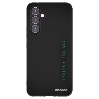 Picasee husă neagră din silicon pentru Samsung Galaxy A54 5G A546B - Results x Excuses
