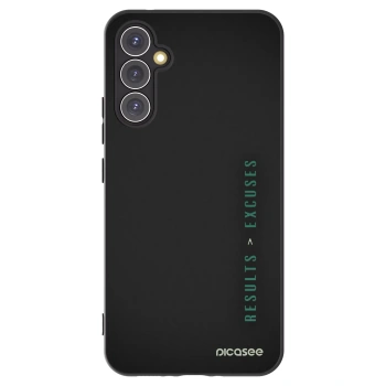 Picasee husă neagră din silicon pentru Samsung Galaxy A34 5G A346B - Results x Excuses