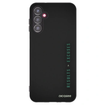 Picasee husă neagră din silicon pentru Samsung Galaxy A14 4G A145R - Results x Excuses