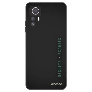Picasee husă neagră din silicon pentru Xiaomi Redmi Note 12S - Results x Excuses
