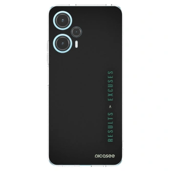 Picasee husă transparentă din silicon pentru Xiaomi Poco F5 - Results x Excuses