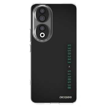 Picasee husă transparentă din silicon pentru Honor 90 5G - Results x Excuses