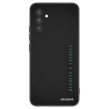 Picasee husă neagră din silicon pentru Samsung Galaxy A04s A047F - Results x Excuses