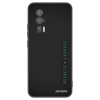 Picasee husă neagră din silicon pentru Xiaomi Poco F5 Pro 5G - Results x Excuses