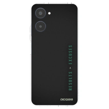 Picasee husă transparentă din silicon pentru Realme 10 4G - Results x Excuses