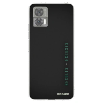 Picasee husă transparentă din silicon pentru Motorola Edge 30 Neo - Results x Excuses