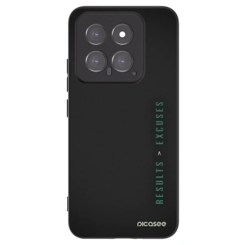 Picasee husă neagră din silicon pentru Xiaomi 14 - Results x Excuses