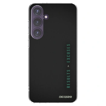 Picasee husă transparentă din silicon pentru Samsung Galaxy S24+ S926B 5G - Results x Excuses