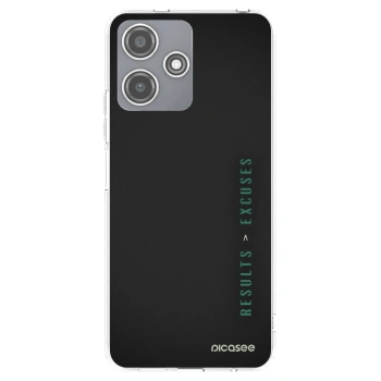 Picasee husă transparentă din silicon pentru Xiaomi Redmi 12 5G - Results x Excuses
