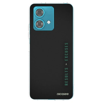 Picasee husă transparentă din silicon pentru Motorola Edge 40 Neo - Results x Excuses
