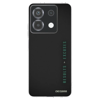 Picasee husă transparentă din silicon pentru Xiaomi Poco X6 - Results x Excuses