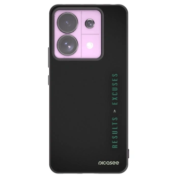 Picasee husă neagră din silicon pentru Xiaomi Redmi Note 13 Pro 5G - Results x Excuses