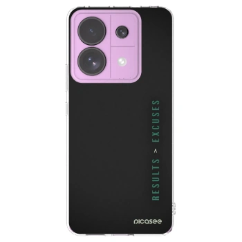 Picasee husă transparentă din silicon pentru Xiaomi Redmi Note 13 Pro 5G - Results x Excuses