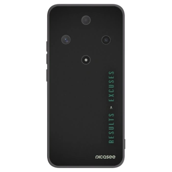 Picasee husă neagră din silicon pentru Honor Magic6 Lite 5G - Results x Excuses
