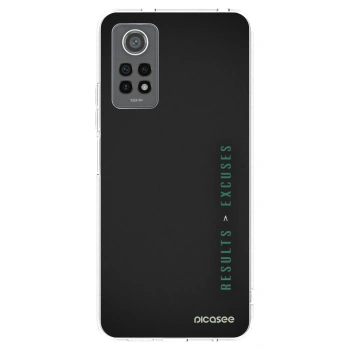 Picasee husă transparentă din silicon pentru Xiaomi Redmi Note 12 Pro 4G - Results x Excuses