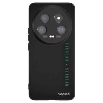 Picasee husă neagră din silicon pentru Xiaomi 14 Ultra - Results x Excuses