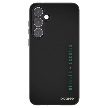 Picasee husă neagră din silicon pentru Samsung Galaxy A55 5G A556B - Results x Excuses