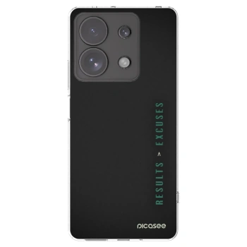 Picasee husă transparentă din silicon pentru Xiaomi Redmi Note 13 Pro 4G - Results x Excuses