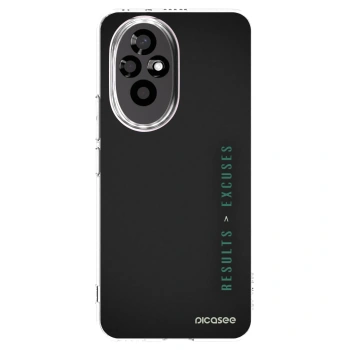 Picasee husă transparentă din silicon pentru Honor 200 5G - Results x Excuses