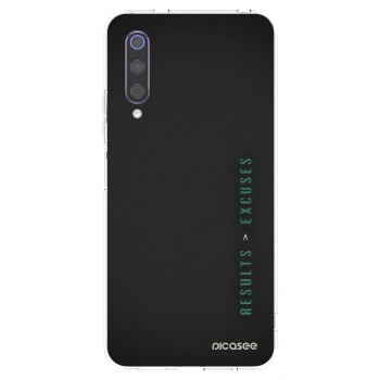 Picasee husă transparentă din silicon pentru Xiaomi Mi 9 - Results x Excuses