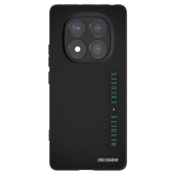 Picasee husă neagră din silicon pentru Xiaomi Redmi Note 14 Pro 5G - Results x Excuses