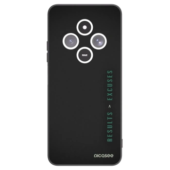 Picasee husă neagră din silicon pentru Xiaomi Redmi 14C - Results x Excuses