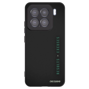Picasee husă neagră din silicon pentru Xiaomi 15 - Results x Excuses