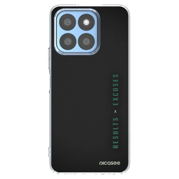 Picasee husă transparentă din silicon pentru Honor X8c - Results x Excuses
