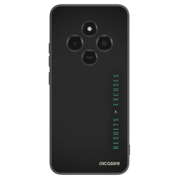 Picasee husă neagră din silicon pentru Xiaomi Poco C75 - Results x Excuses