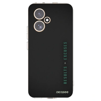 Picasee husă transparentă din silicon pentru Honor 400 5G - Results x Excuses