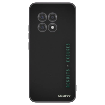 Picasee husă neagră din silicon pentru OnePlus 13R 5G - Results x Excuses