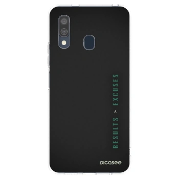 Picasee husă transparentă din silicon pentru Samsung Galaxy A40 A405F - Results x Excuses