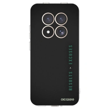 Picasee husă transparentă din silicon pentru Xiaomi Redmi Note 15 Pro 4G - Results x Excuses