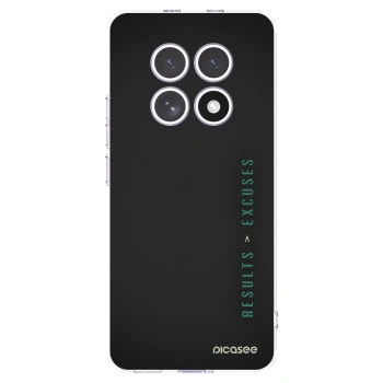 Picasee husă transparentă din silicon pentru Xiaomi Redmi Note 15 - Results x Excuses