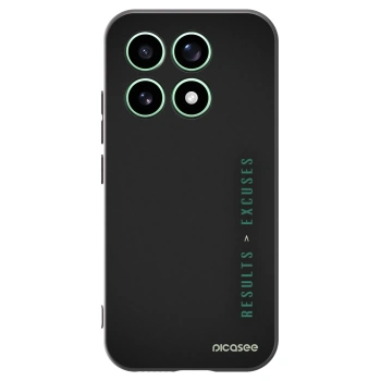 Picasee husă neagră din silicon pentru Xiaomi 17 - Results x Excuses