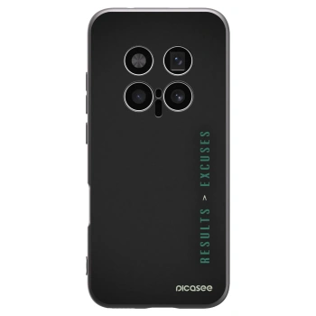 Picasee husă neagră din silicon pentru Honor Magic8 Pro 5G - Results x Excuses