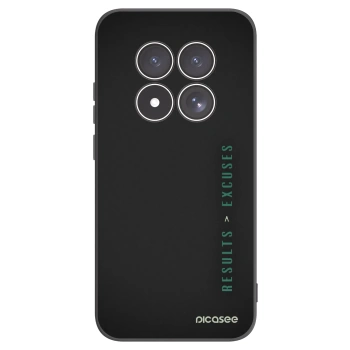 Picasee husă neagră din silicon pentru Xiaomi Redmi Note 15 Pro 5G - Results x Excuses