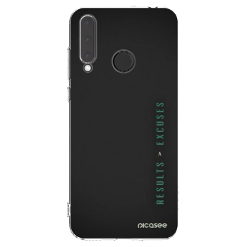 Picasee husă transparentă din silicon pentru Honor 20 Lite - Results x Excuses
