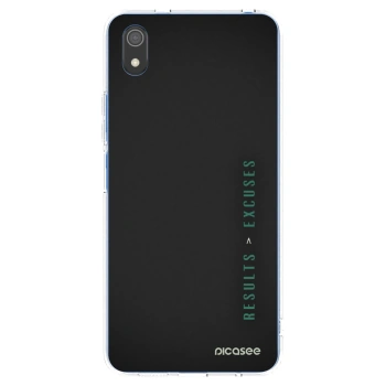 Picasee husă transparentă din silicon pentru Xiaomi Redmi 7A - Results x Excuses