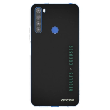 Picasee husă transparentă din silicon pentru Xiaomi Redmi Note 8T - Results x Excuses