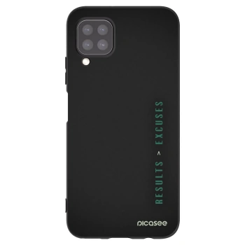 Picasee husă neagră din silicon pentru Huawei P40 Lite - Results x Excuses