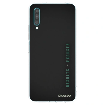 Picasee husă transparentă din silicon pentru Samsung Galaxy A30s A307F - Results x Excuses
