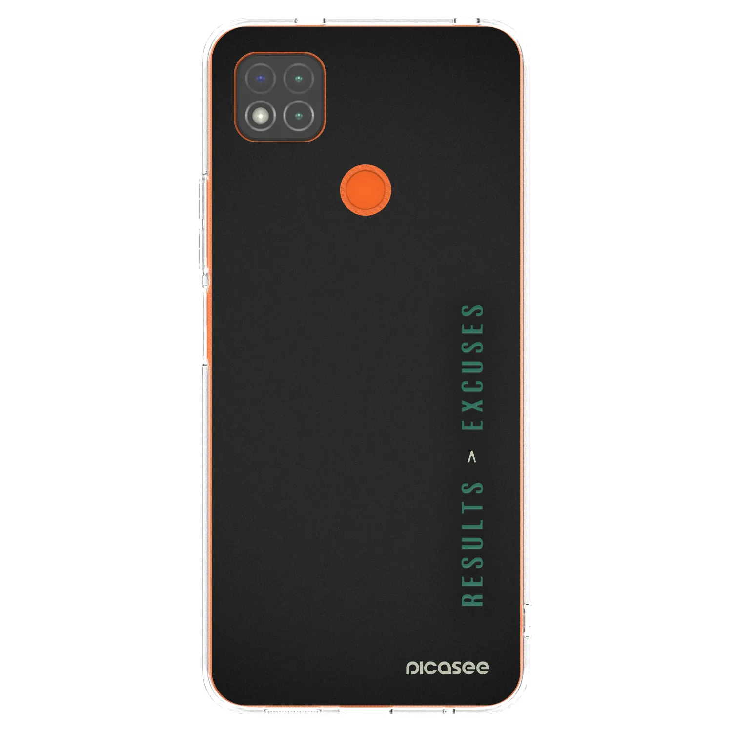 Picasee husă transparentă din silicon pentru Xiaomi Redmi 9C - Results x Excuses