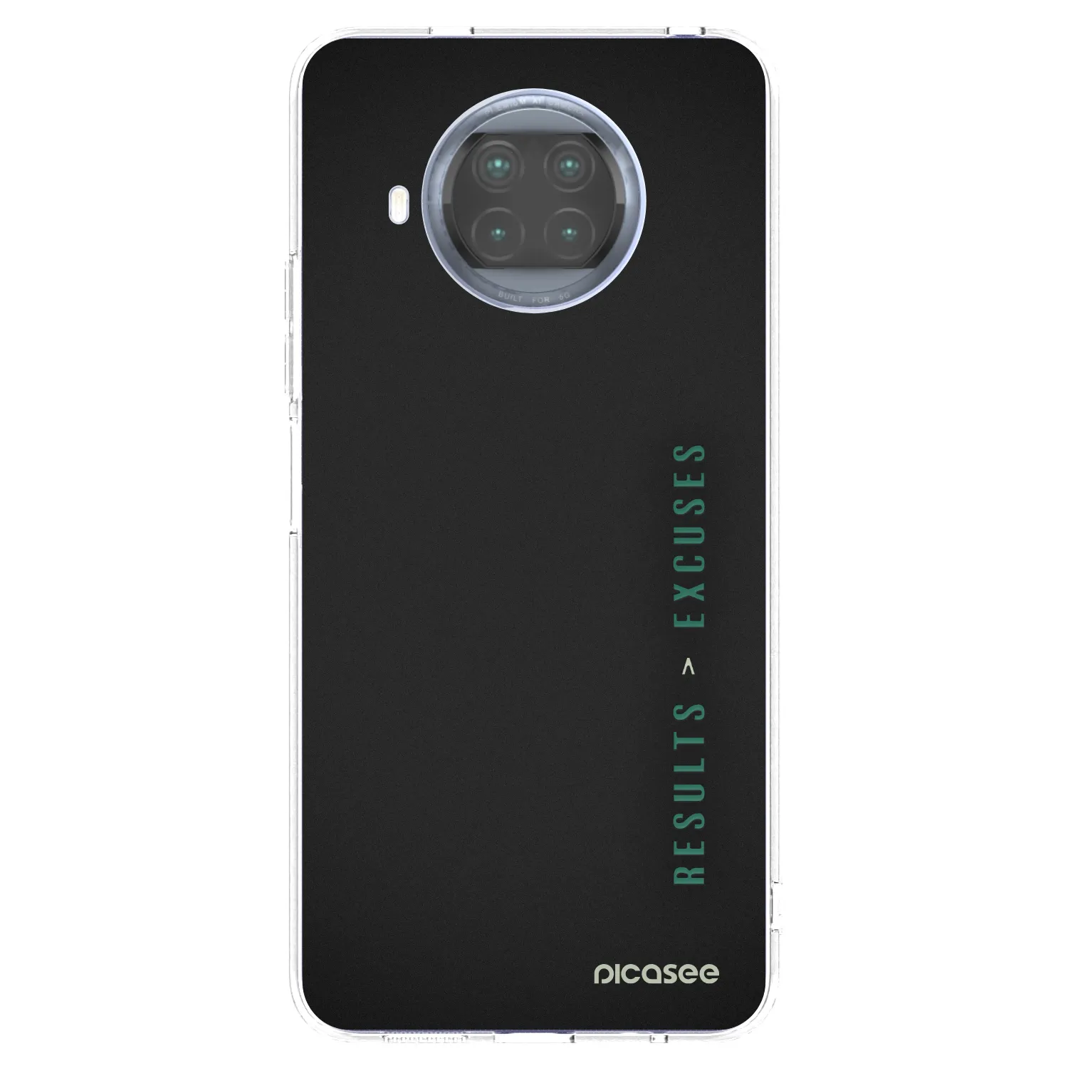 Picasee husă transparentă din silicon pentru Xiaomi Mi 10T Lite - Results x Excuses