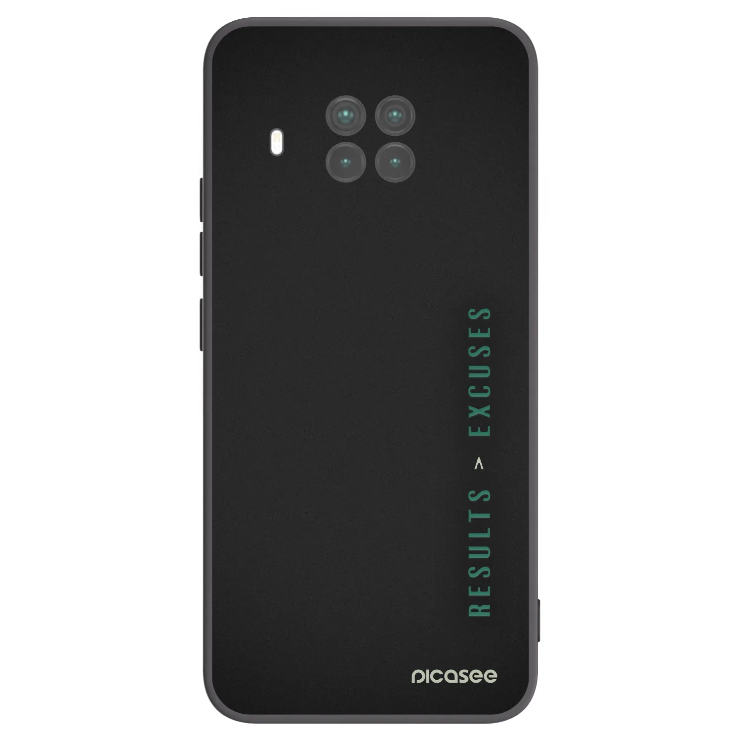 Picasee husă neagră din silicon pentru Xiaomi Mi 10T Lite - Results x Excuses