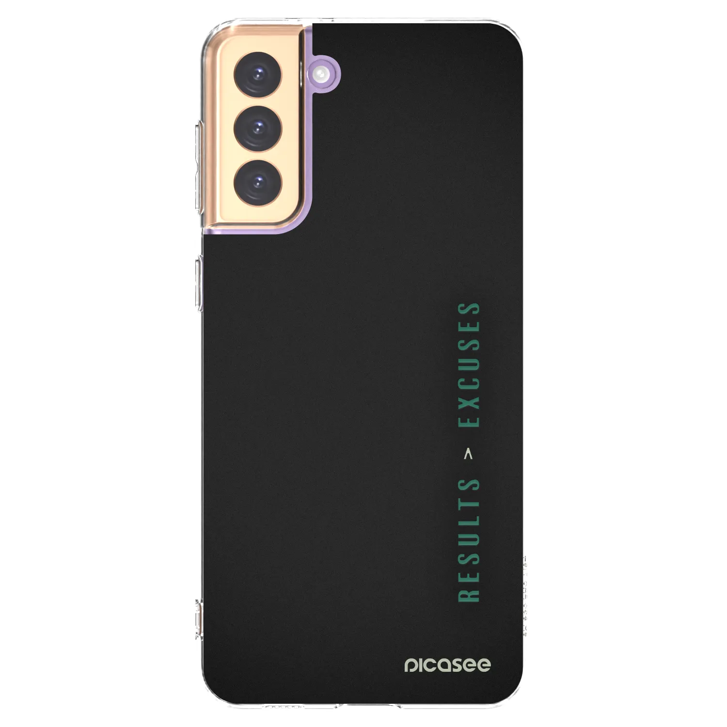 Picasee husă transparentă din silicon pentru Samsung Galaxy S21+ 5G G996F - Results x Excuses